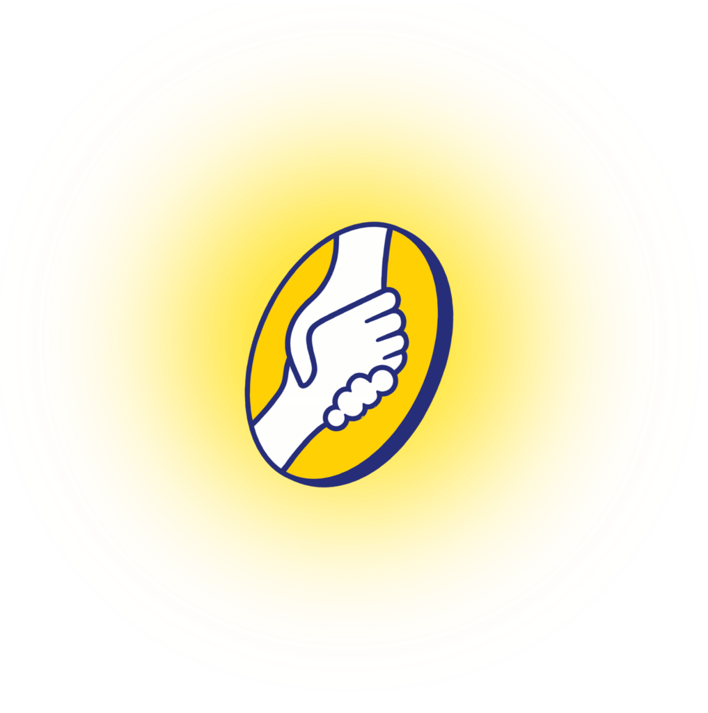 Icone MeLi com Fundo Amarelo